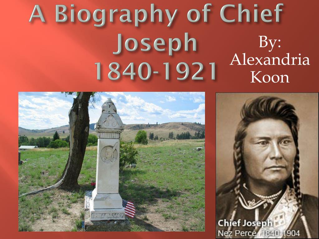 chief joseph essay