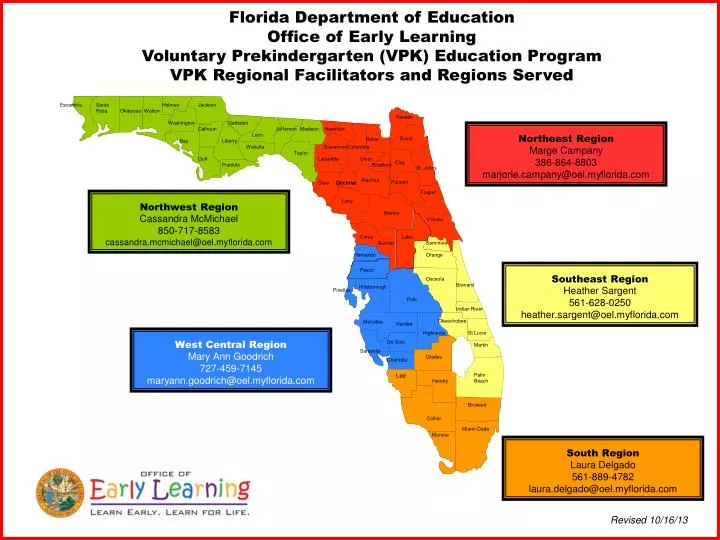 PPT Florida Department of Education Office of Early Learning