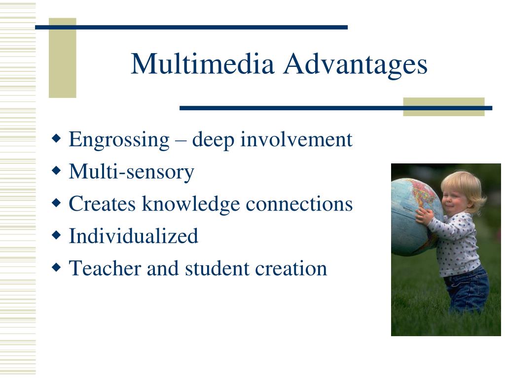 what are some advantages of using a multimedia presentation