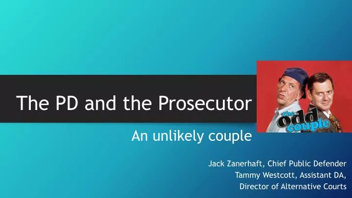 the pd and the prosecutor n.