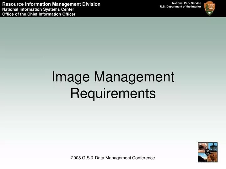 image management requirements n.