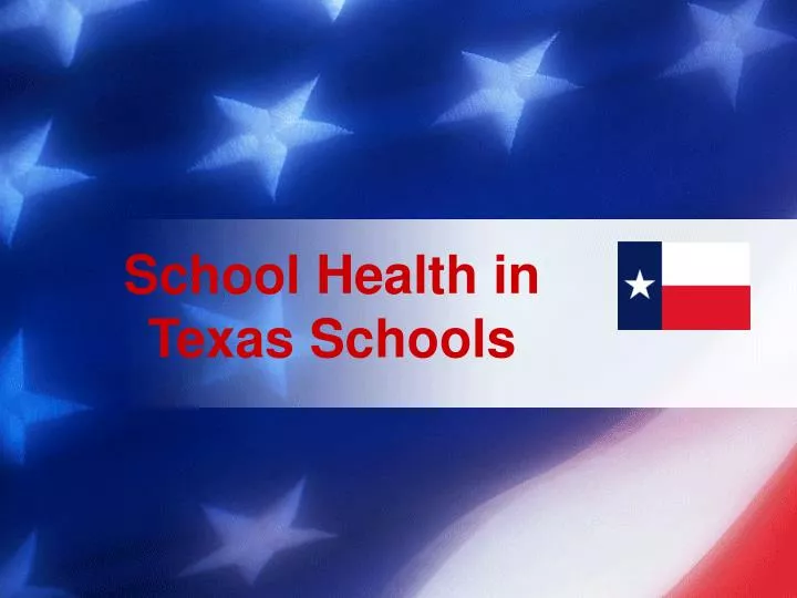 school health in texas schools n.
