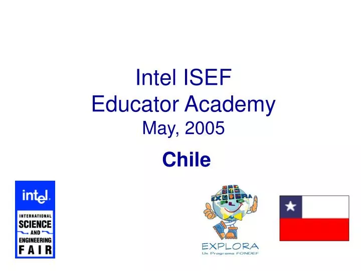 intel isef educator academy may 2005 n.