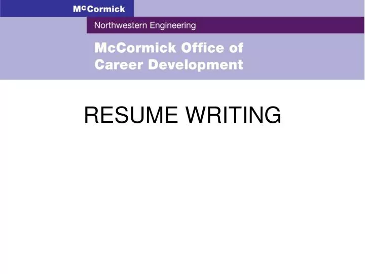 resume writing n.