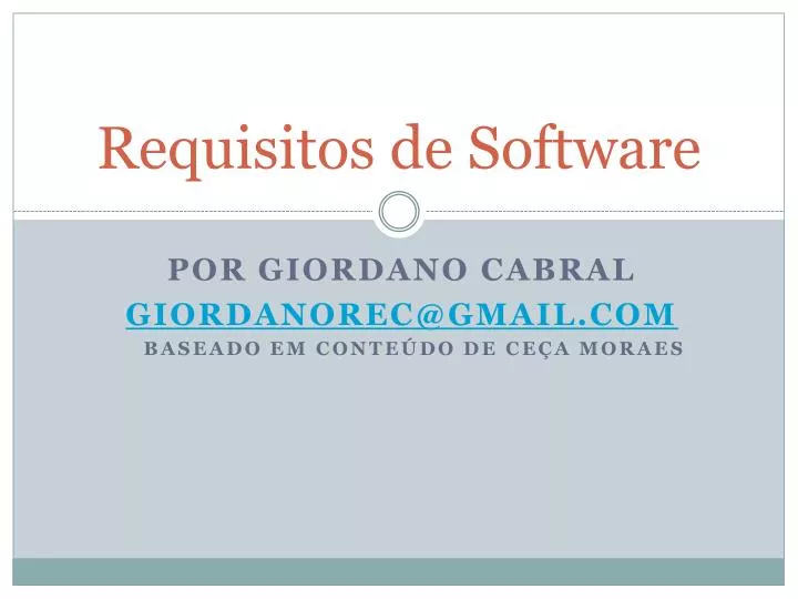 requisitos de software n.