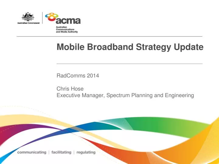 mobile broadband strategy update n.