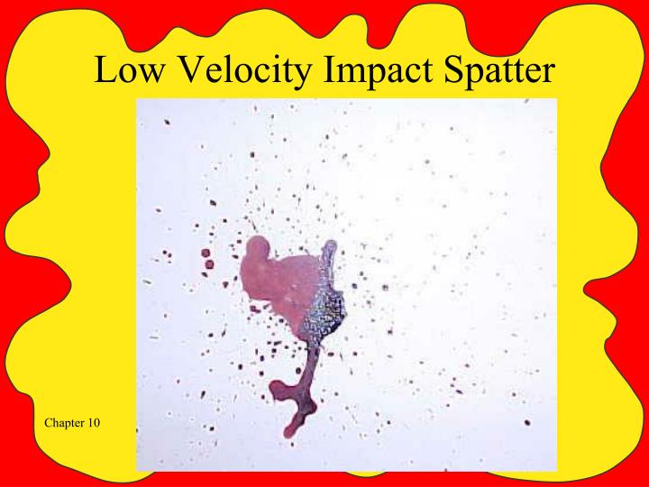 PPT - Blood Spatter Analysis PowerPoint Presentation - ID:5768894
