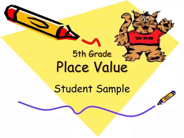 5th grade place value n.