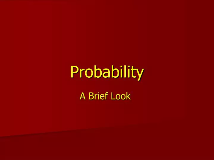 probability n.