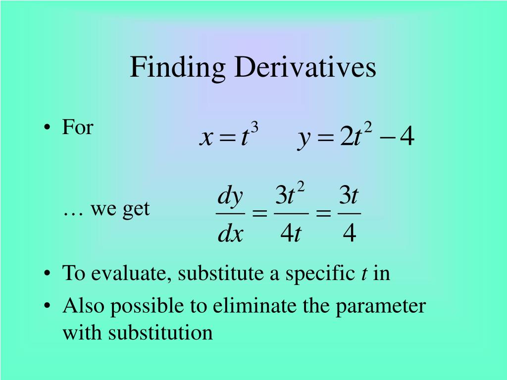 PPT - Parametric Representation of Curves PowerPoint Presentation, free ...