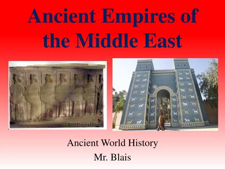 ancient empires of the middle east n.