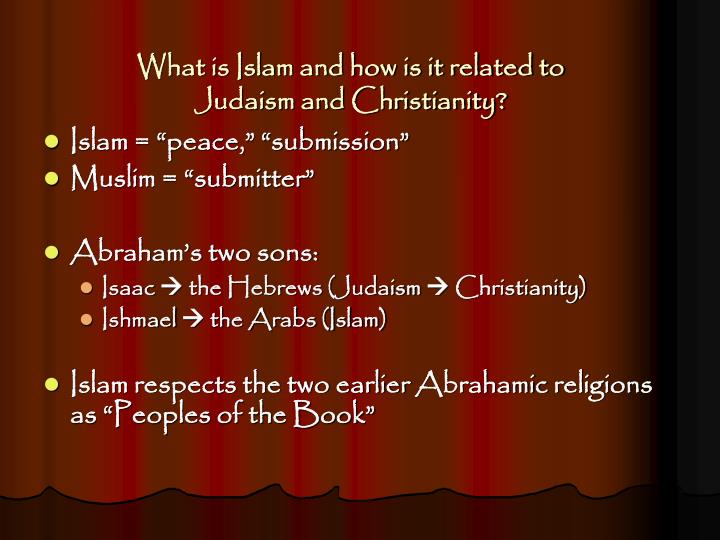 an overview of islams acceptance of judaism and christianity an overview of islams acceptance of judaism and christianity