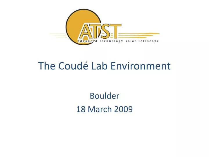 the coud lab environment n.