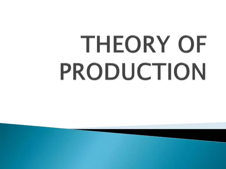 Theory Of Production ClassNotes ng descubre-el-secreto-oculto-detr-s-de-la-teor-a-de-la-producci-n-a
