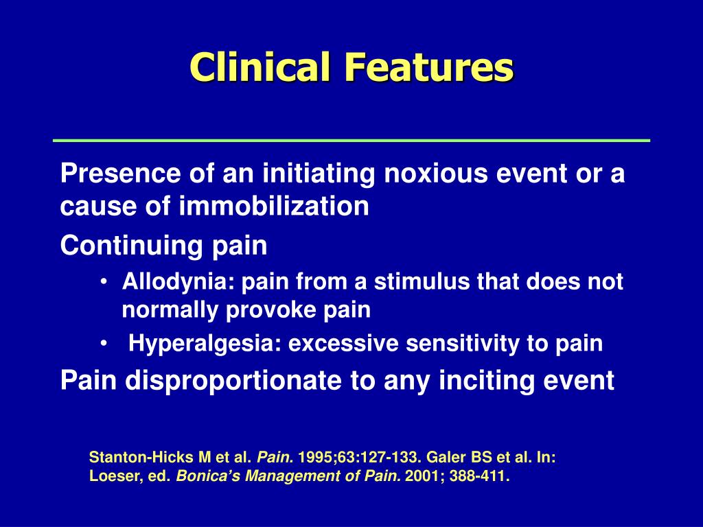 PPT - Diagnosis and Treatment Options of RSD/CRPS PowerPoint