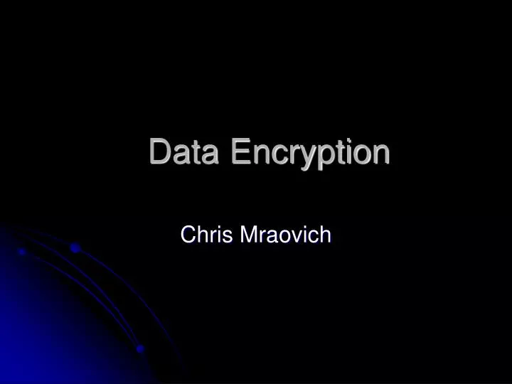 presentation on data encryption