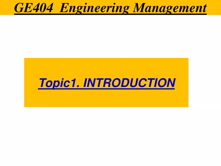 ge404 engineering management n.