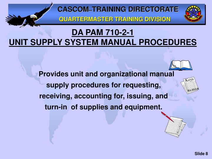 Da Pam 710 2 2