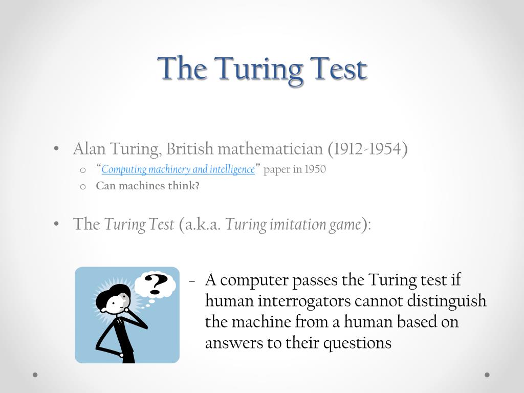 The Pros And Cons Of The Turing Test
