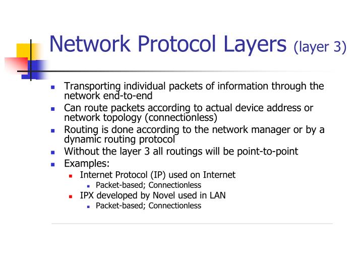 PPT - Introduction to OSI – Layer 3 and 4 Protocols PowerPoint ...