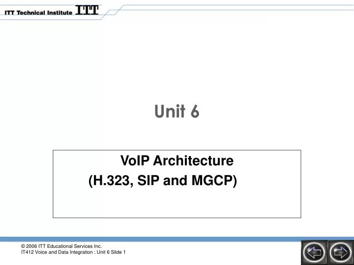 voip architecture h 323 sip and mgcp n.