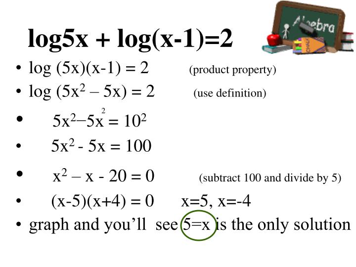 PPT - 4.6 Solve Exponential and Logarithmic Equations PowerPoint ...