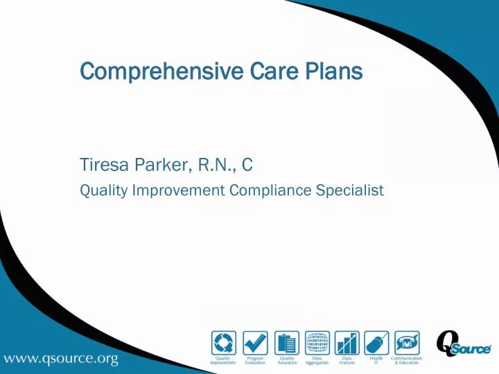 comprehensive care plans n.