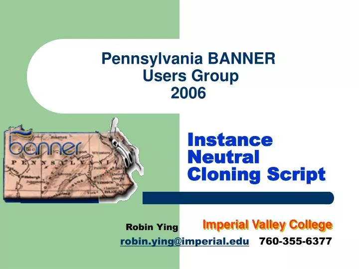 pennsylvania banner users group 2006 n.