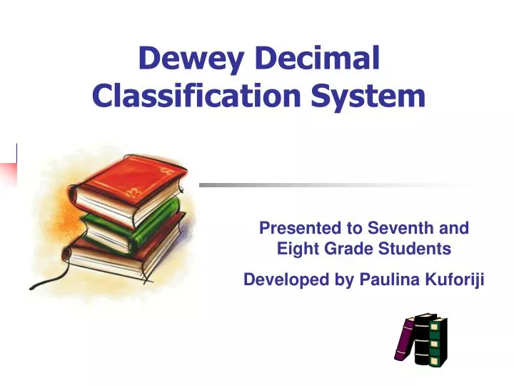 dewey decimal classification system n.
