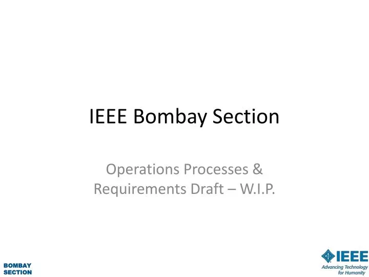 ieee bombay section n.
