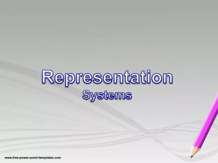 representation systems n.