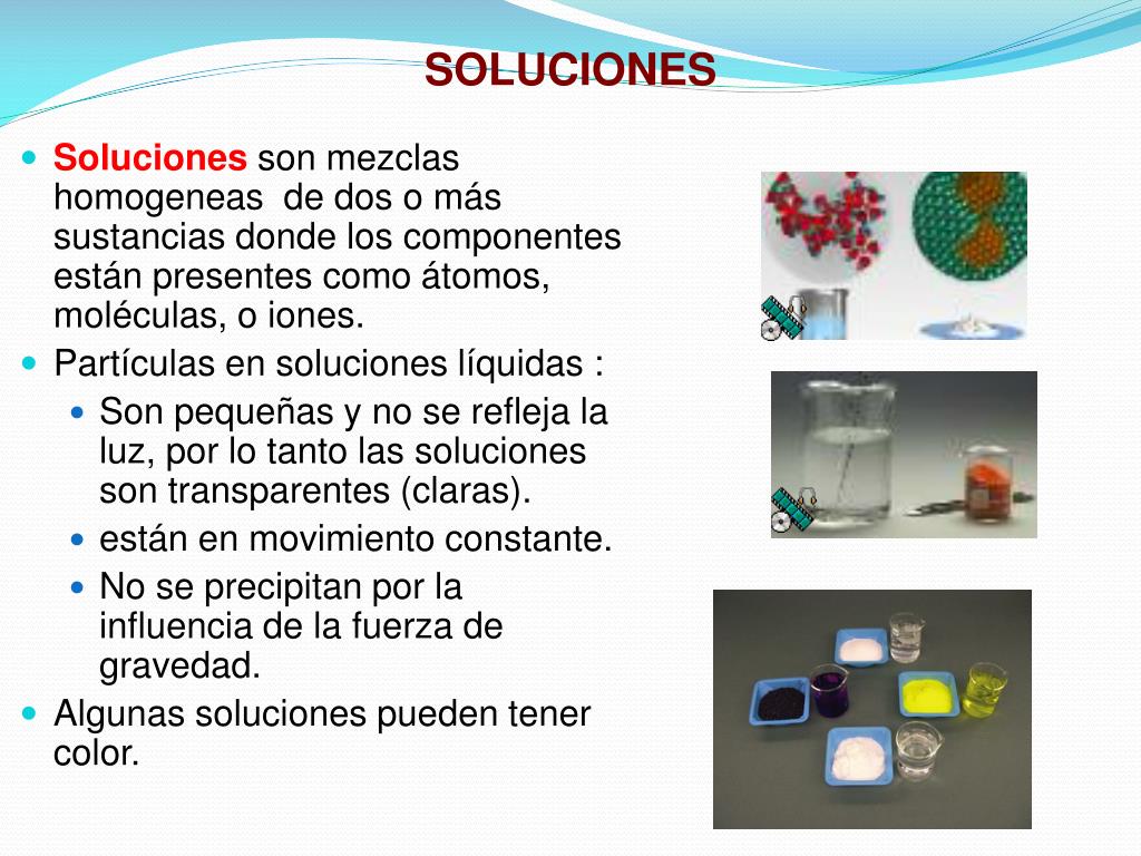 PPT - SOLUCIONES PowerPoint Presentation, free download - ID:5775784