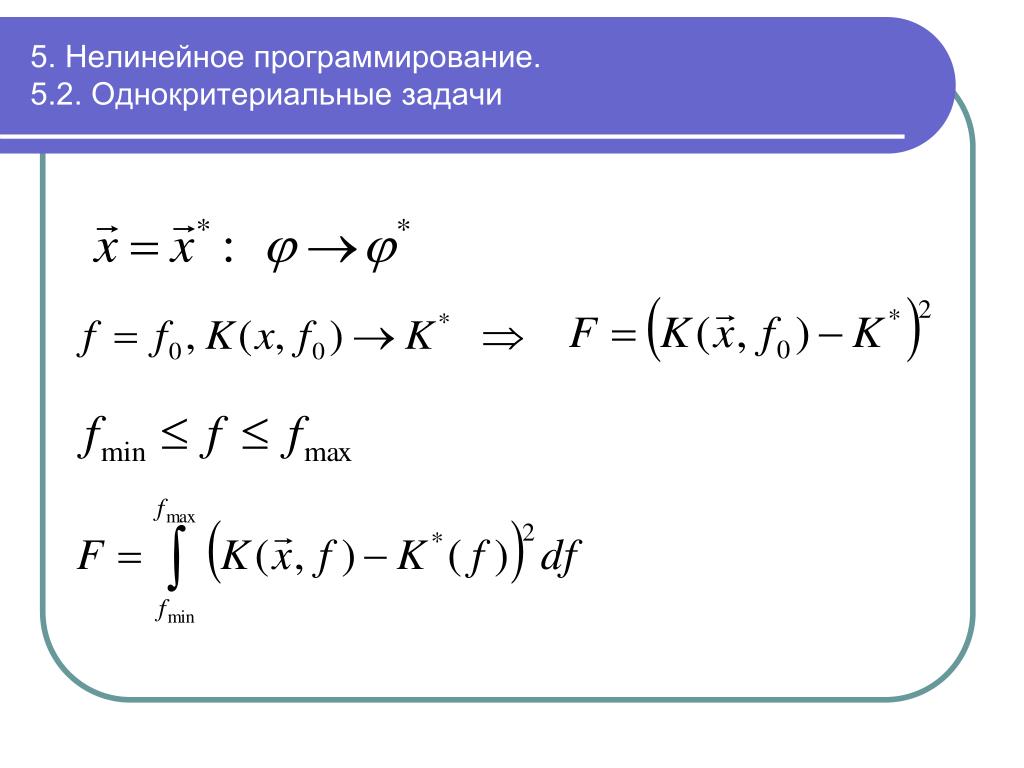 В задаче нелинейного программирования оптимальный план может находиться