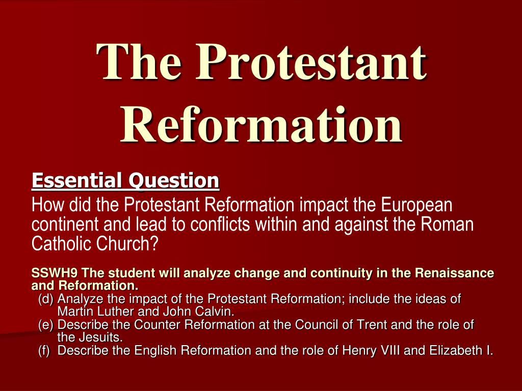 PPT - The Protestant Reformation PowerPoint Presentation, free download -  ID:5776367