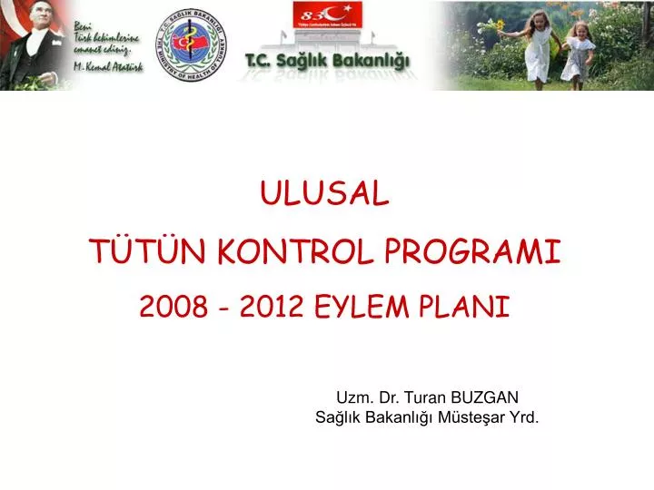 ulusal t t n kontrol programi 2008 2012 eylem plani n.