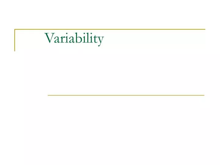 variability n.