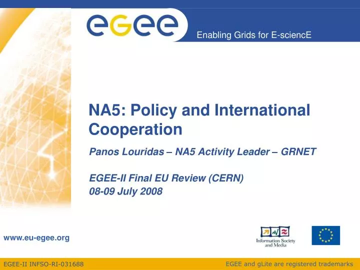 na5 policy and international cooperation n.