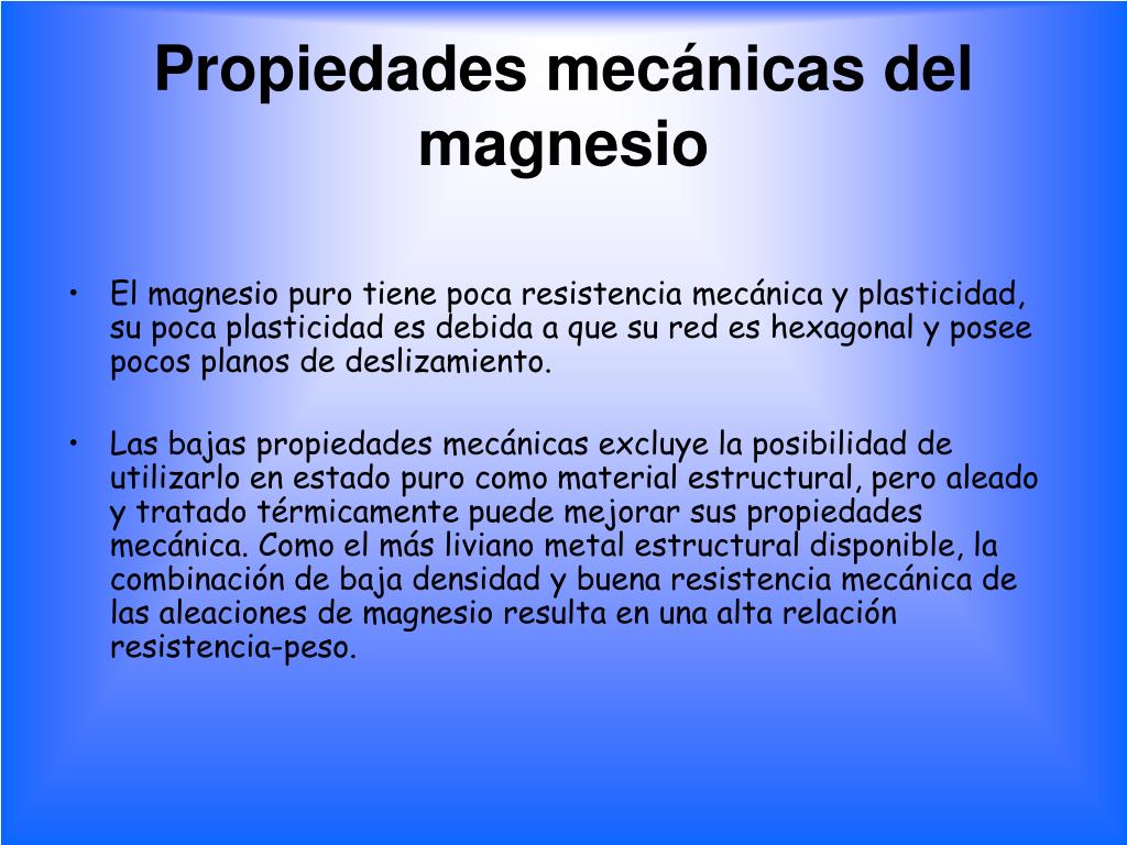 PPT - Magnesio PowerPoint Presentation, free download - ID:5777907