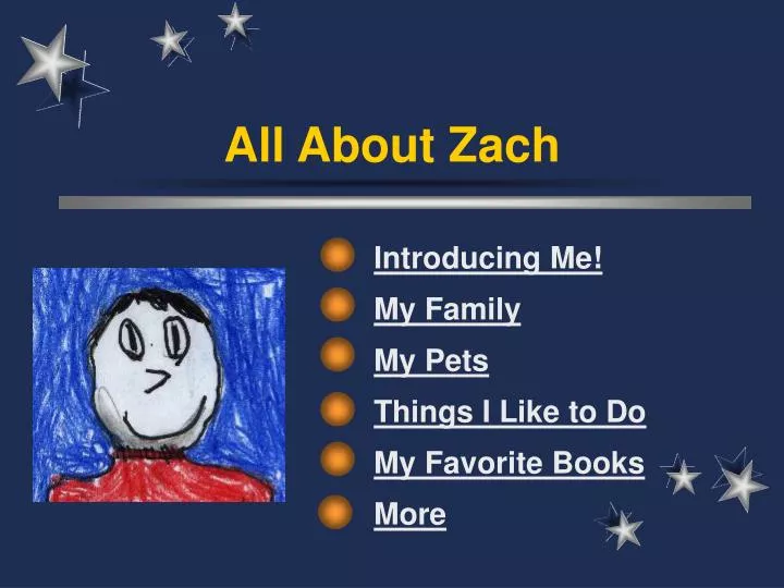 all about zach n.