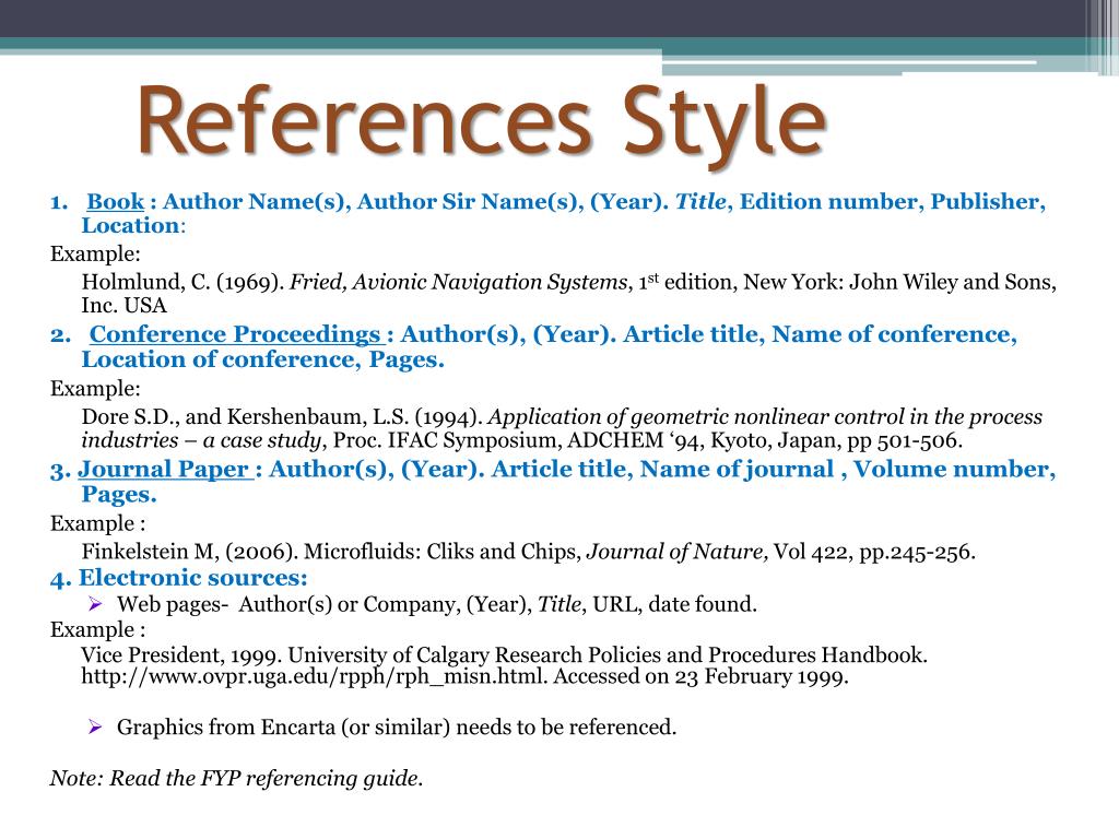 references literature review