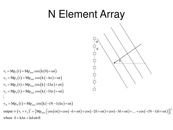 n element array n.