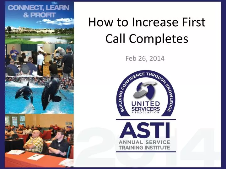 how to increase first call completes n.
