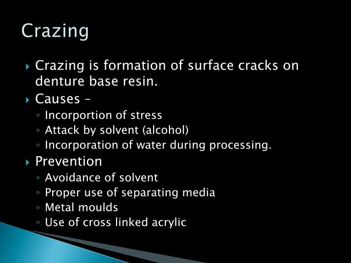 PPT DENTURE BASE RESINS PowerPoint Presentation ID5778801