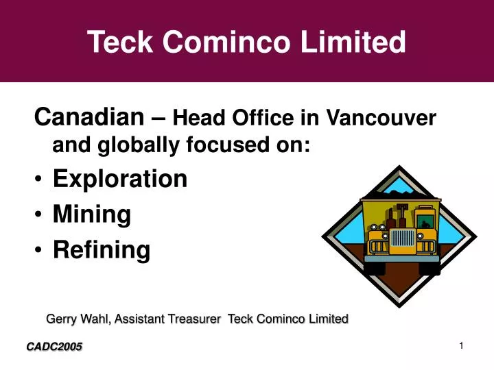 teck cominco limited n.