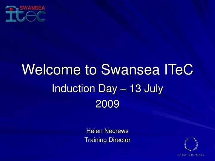 welcome to swansea itec n.