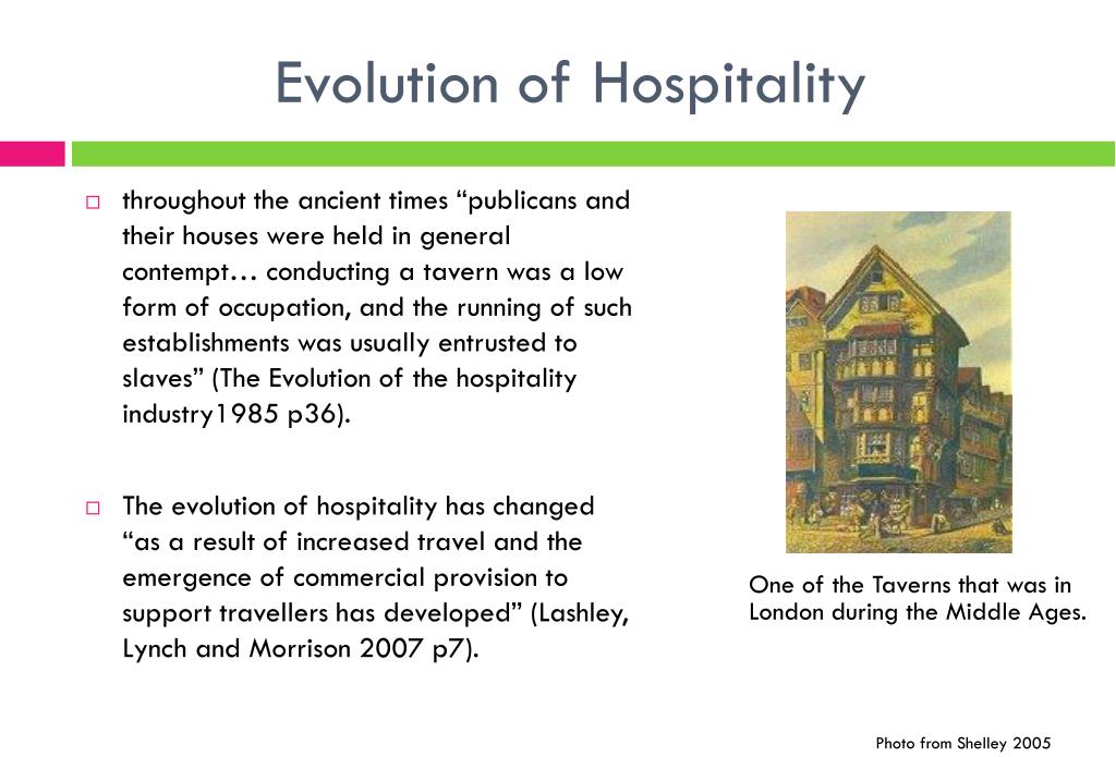 PPT Topic 2 Continuities In The History Of Hospitality Provision 