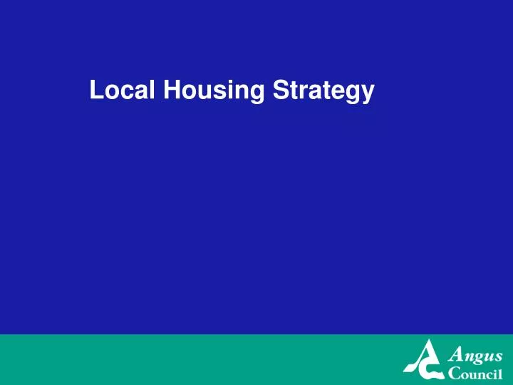 local housing strategy n.