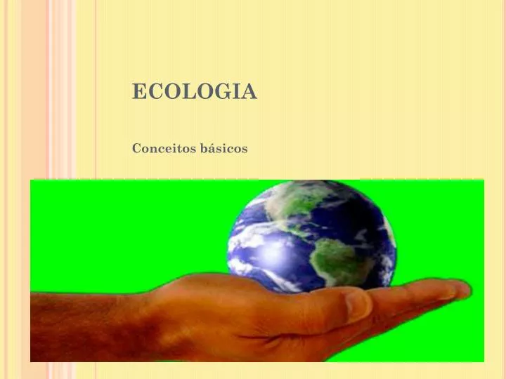 ecologia n.