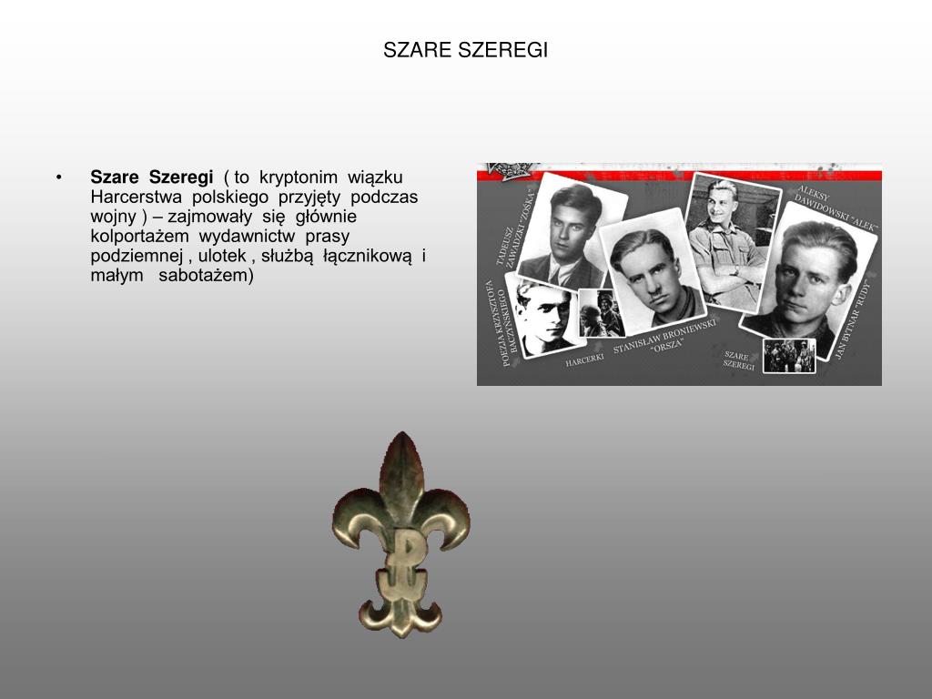 PPT - POLSKIE PAŃSTWO PODZIEMNE 1939-1945 PowerPoint Presentation, free