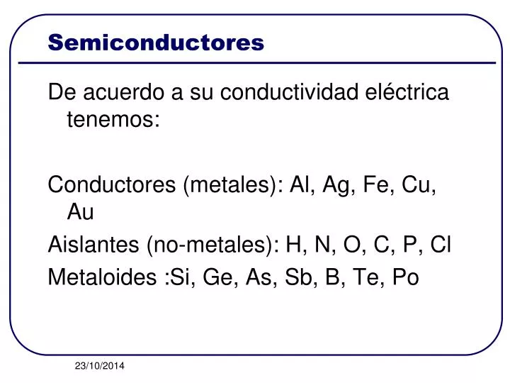 semiconductores n.